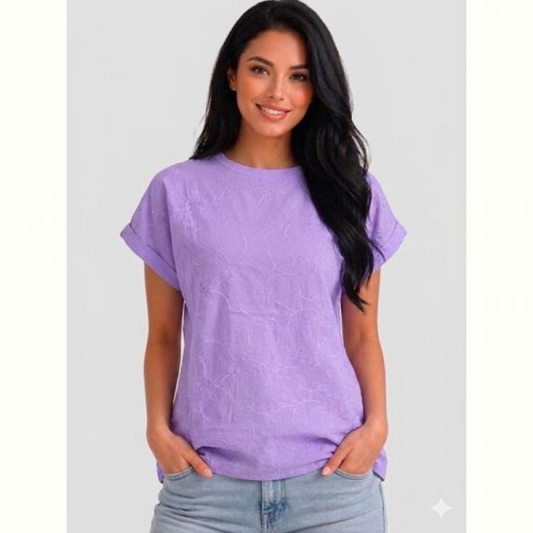 Купить Футболка LeVisha 26006 lilac на obuv-plus.com.ua