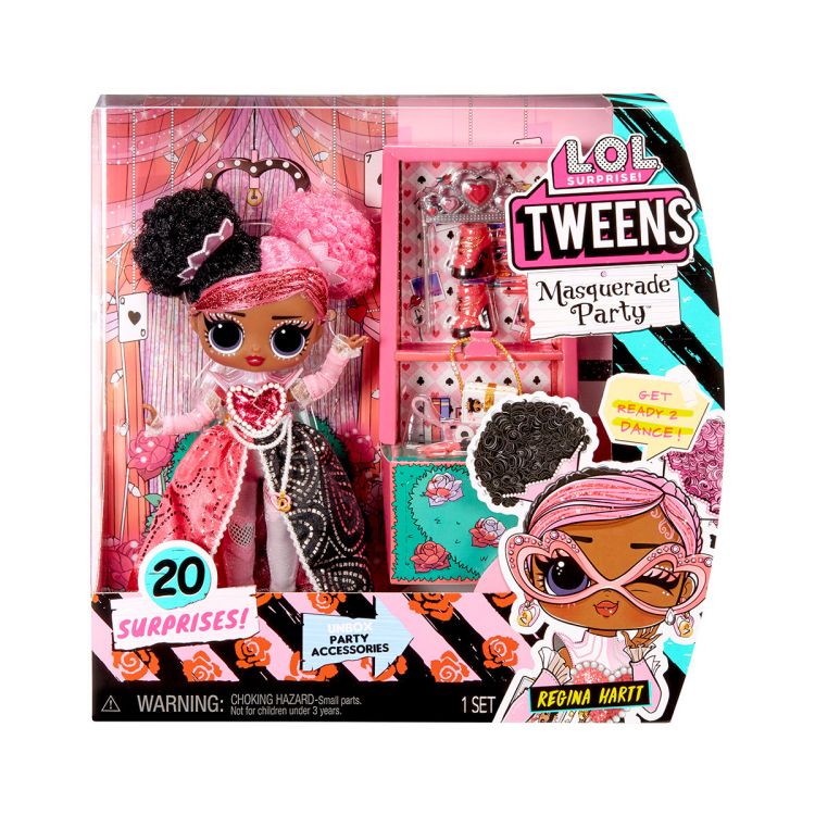 Купить 584124 Ігровий набір з лялькою L.O.L. SURPRISE! серії Tweens Masquerade Party РЕГІНА ХАРТТ з  аксесуарами на obuv-plus.com.ua
