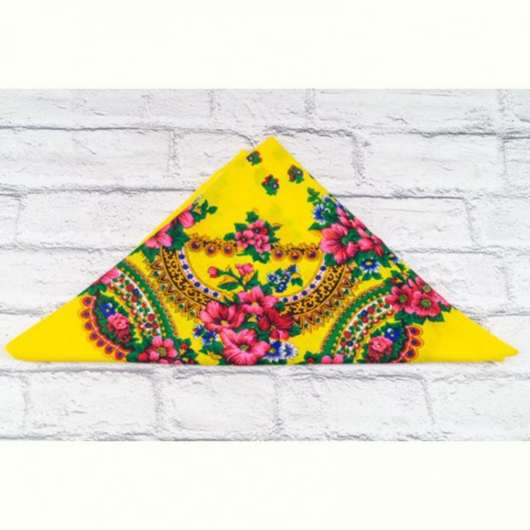Купить Платок Shawls P182 yellow на obuv-plus.com.ua