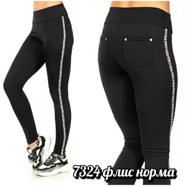 Купить Лосины Sport style 7324 black на obuv-plus.com.ua
