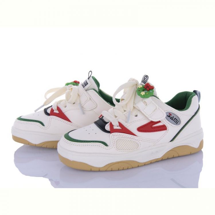 Купить Кроссовки Angel G41-Z1971 white-green на obuv-plus.com.ua