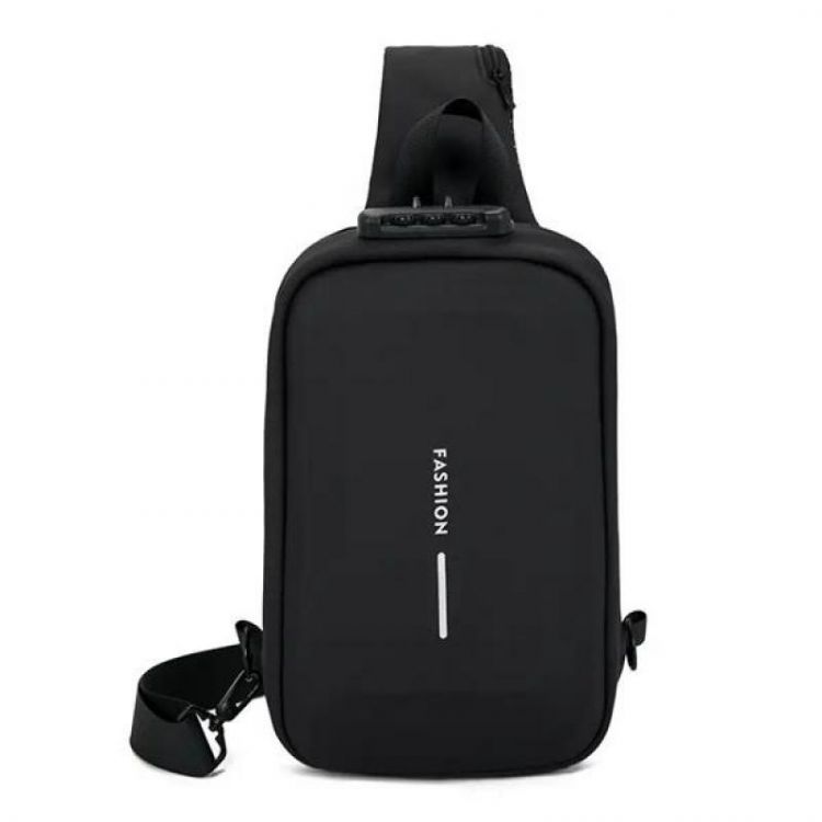 Купить Бананка Fashion Bag D03-4 black на obuv-plus.com.ua