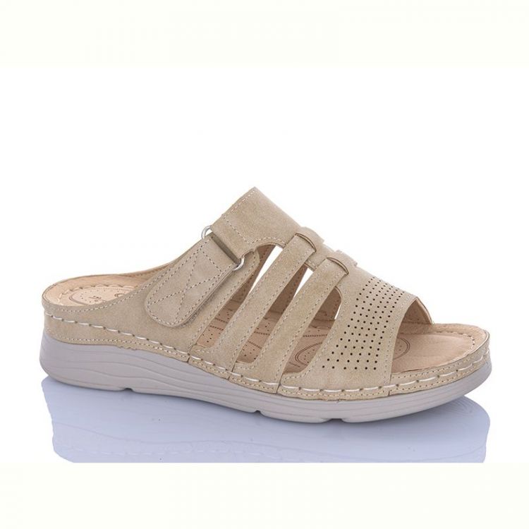 Купить Шлепанцы Leguzaza H1-8 d.beige на obuv-plus.com.ua