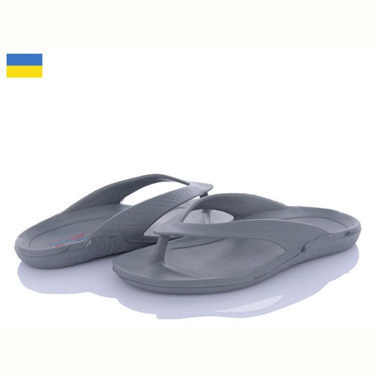 Купить Шлепанцы Kredo Кредо 14-03 сірий на obuv-plus.com.ua