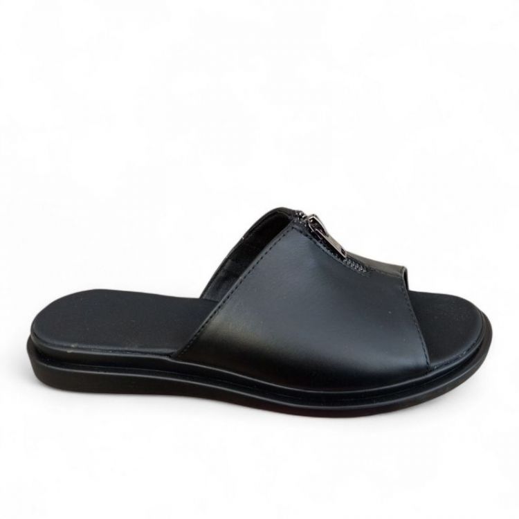 Купить Шлепанцы DvaShoes Bad-02 black на obuv-plus.com.ua