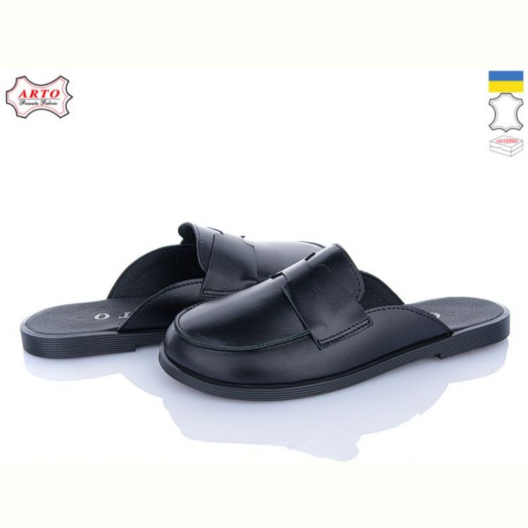 Купить Шлепанцы Arto 170 чор-к на obuv-plus.com.ua