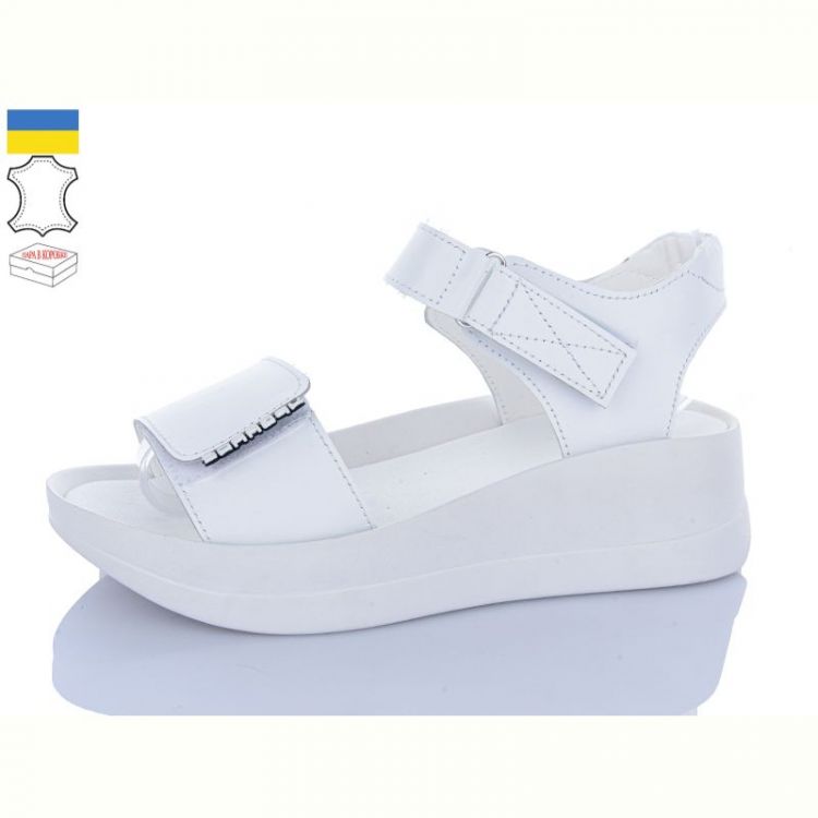 Купить Босоножки Sali 1706-2 білий біл-п. на obuv-plus.com.ua