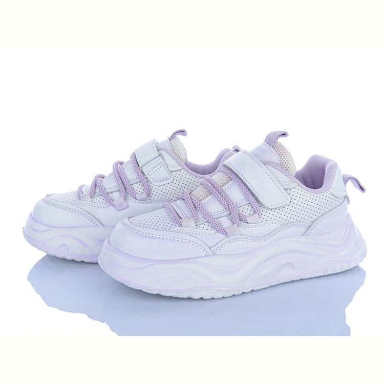 Купить Кроссовки Apawwa AC9993-2 white-purple на obuv-plus.com.ua