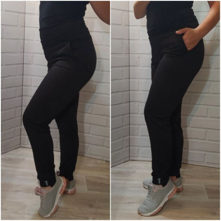 Купить Штаны спорт Sport style 1030 black на obuv-plus.com.ua