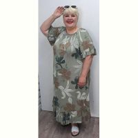 Купить Платье Romeo life RL1072 green на obuv-plus.com.ua