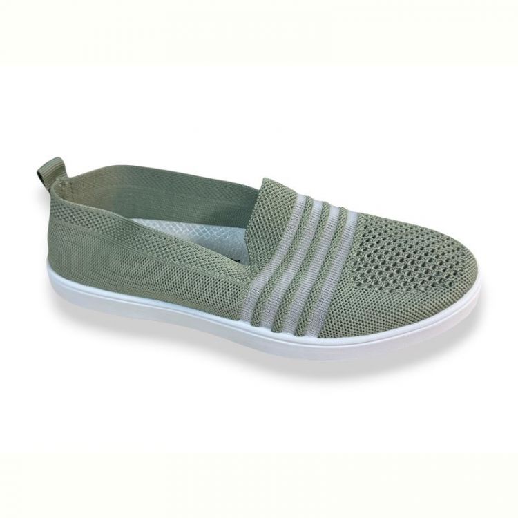 Купить Слипоны Floare F07-021 хакі на obuv-plus.com.ua