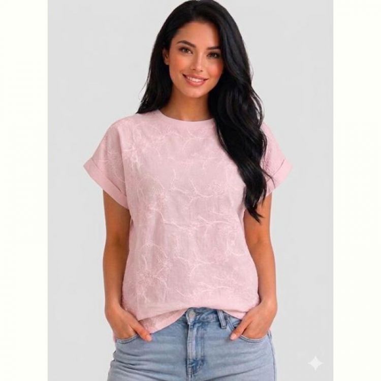 Купить Футболка LeVisha 26006 pink на obuv-plus.com.ua