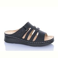Купить Шлепанцы Leguzaza H1-8 black на obuv-plus.com.ua