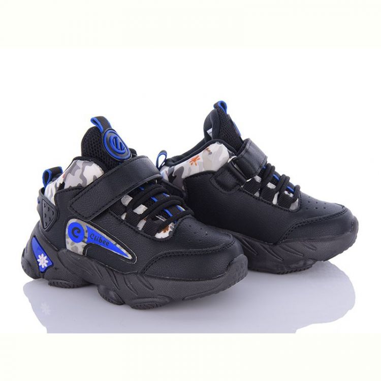 Купить Кроссовки Clibee E79 black-royal на obuv-plus.com.ua