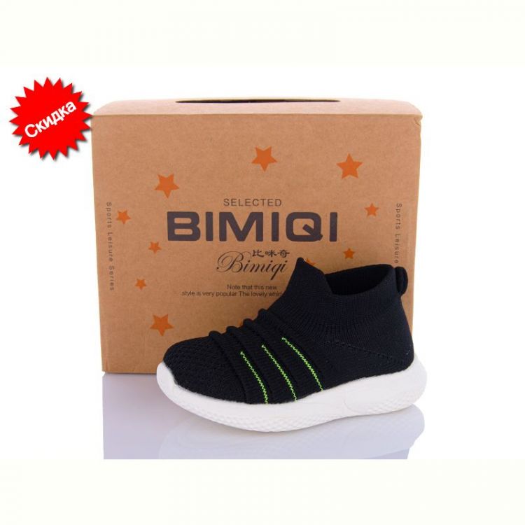 Купить Кроссовки Bimiqi 17-962 чорний на obuv-plus.com.ua