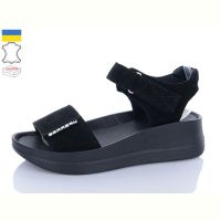 Купить Босоножки Sali 1706-2 чорний з чор-п. на obuv-plus.com.ua