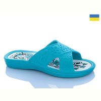Купить Шлепанцы Roksol Роксол Ж750 бірюзовий на obuv-plus.com.ua