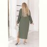 Купить Платье Seven Zikina 1313 khaki на obuv-plus.com.ua