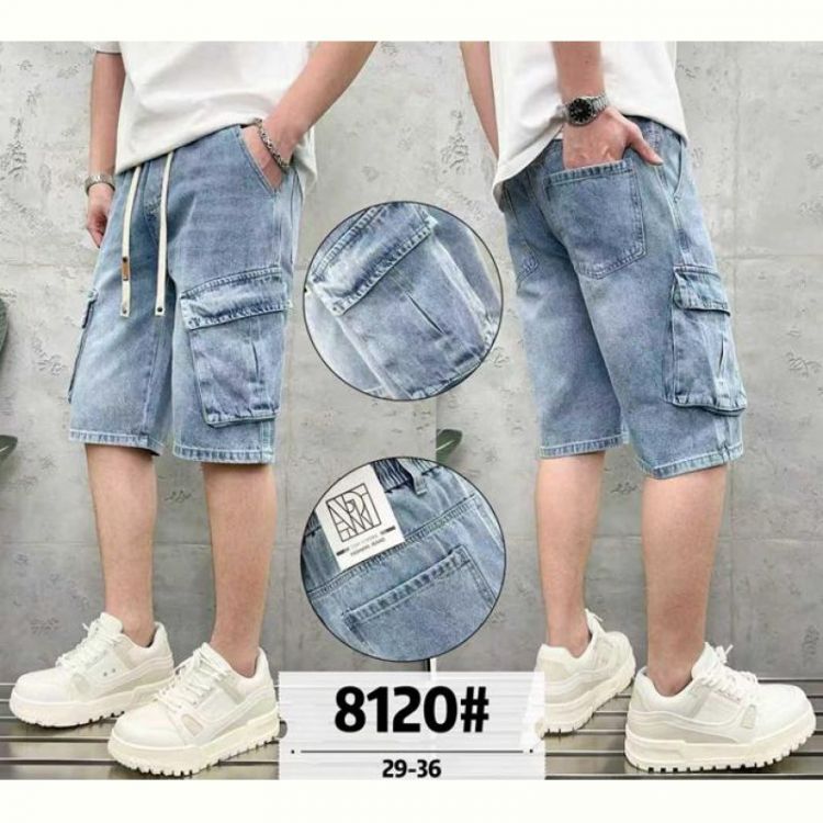 Купить Шорты Baron Jeans 8120 l.blue на obuv-plus.com.ua