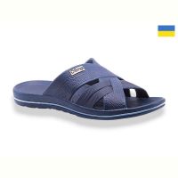 Купить Шлепанцы Олимп M204 синій на obuv-plus.com.ua