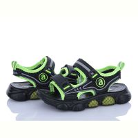 Купить Босоножки Apawwa RX95-1 black-green на obuv-plus.com.ua