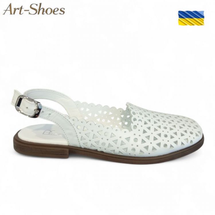 Купить Босоножки DvaShoes ART-612 бел на obuv-plus.com.ua