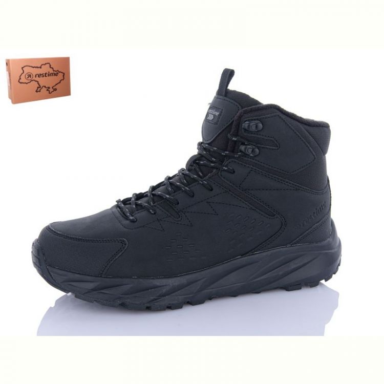 Купить Кроссовки Restime RMZ24194 black на obuv-plus.com.ua