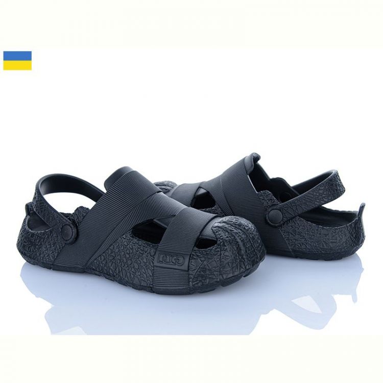 Купить Кроксы Golden Lion 528 чорний на obuv-plus.com.ua