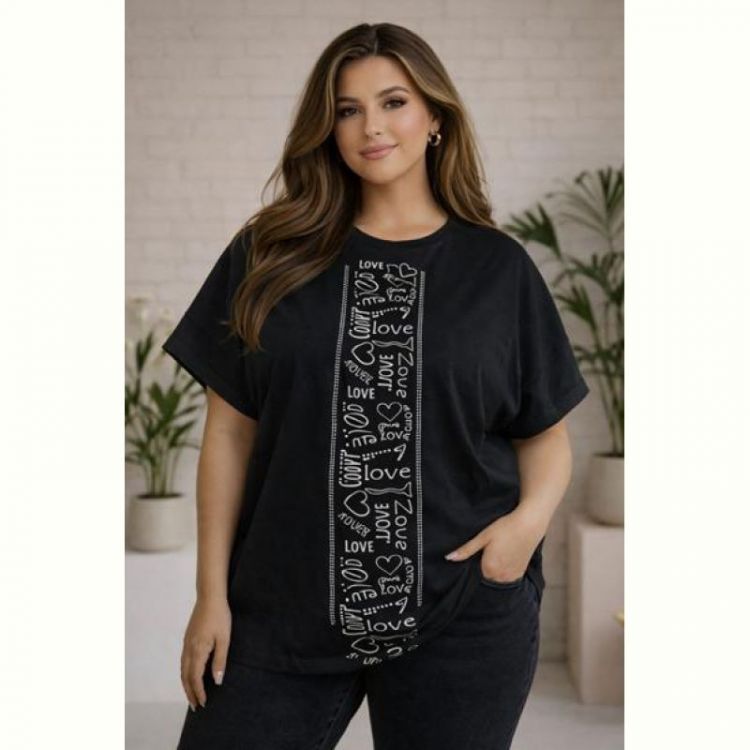 Купить Футболка Arina 135 black на obuv-plus.com.ua