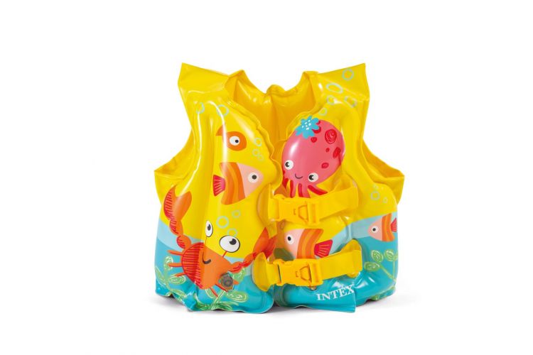 Купить Надувний жилет 59661NP плавальний Tropical Buddies Swim Vest Intex на obuv-plus.com.ua