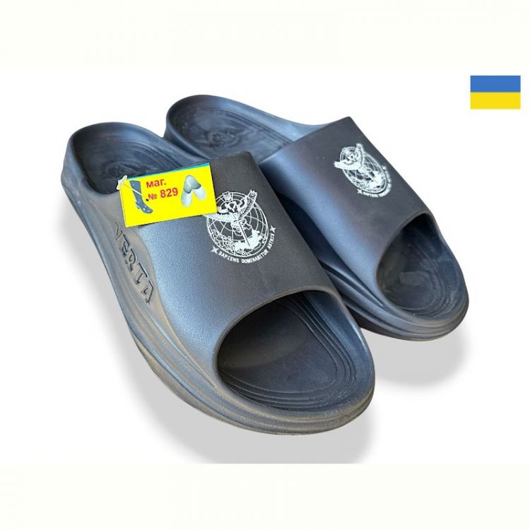 Купить Шлепанцы Verta 1001 сова синій на obuv-plus.com.ua