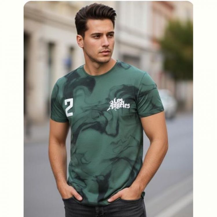 Купить Футболка Style M.Clothes SM100 green на obuv-plus.com.ua