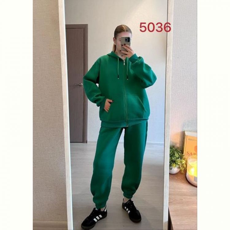 Купить Костюм спорт FSN 5036 green на obuv-plus.com.ua