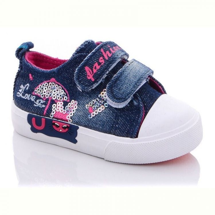Купить Кеды Comfort-baby 518В синій на obuv-plus.com.ua