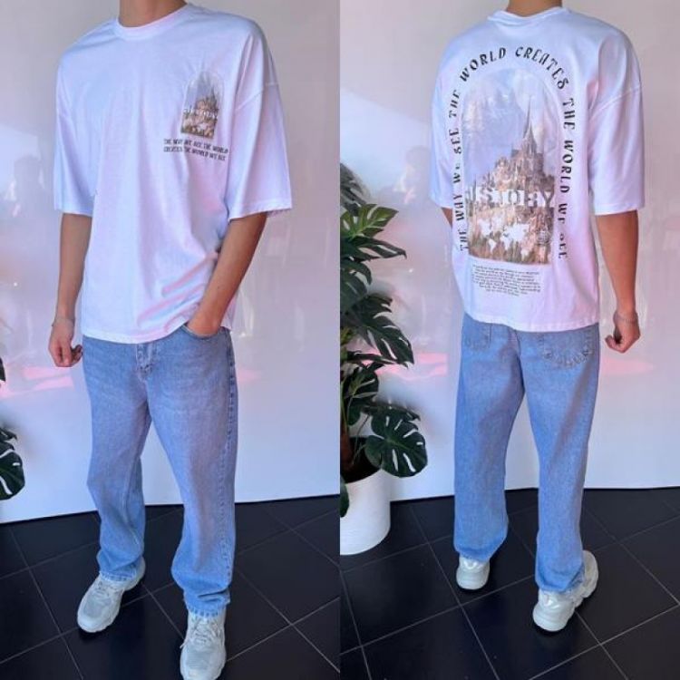 Купить Футболка i8denim 2048 white на obuv-plus.com.ua