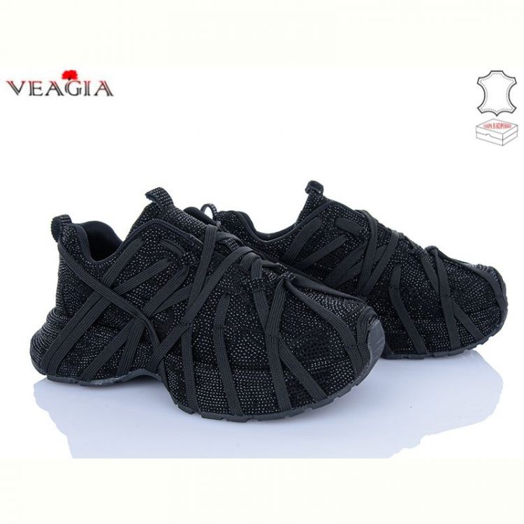 Купить Кроссовки VEAGIA-ADA 90888 black на obuv-plus.com.ua