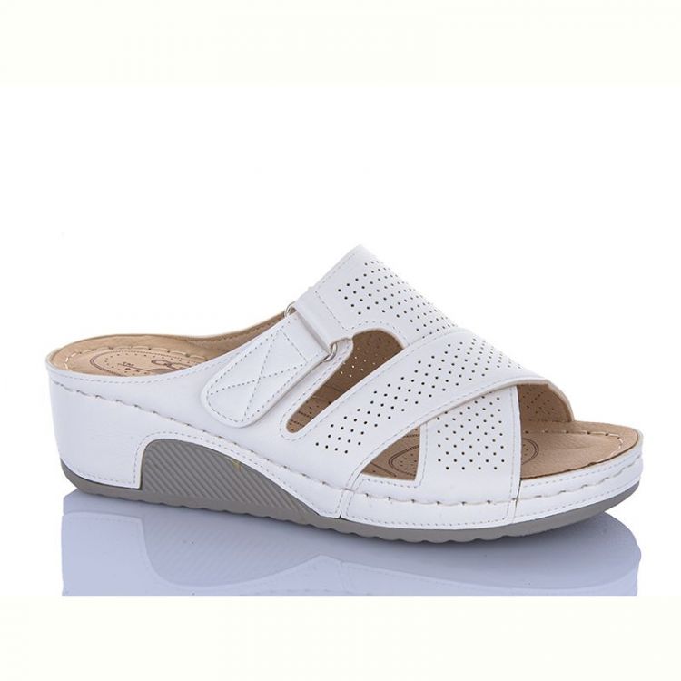 Купить Шлепанцы Leguzaza H1-10 white на obuv-plus.com.ua