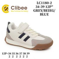 Купить Кроссовки Clibee ApB-LC1180-2 grey-beige-blue на obuv-plus.com.ua