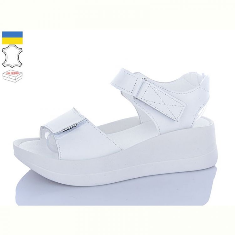 Купить Босоножки Sali 1707-2 білий біл-п. на obuv-plus.com.ua