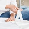 Купить Наматрасник Аква стоп 140х200 см IDEIA непромокаемый с резинками по углам защитный антиаллергенный хлопок на obuv-plus.com.ua