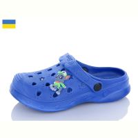 Купить Кроксы Verta ML81 синій джибітси асорті на obuv-plus.com.ua