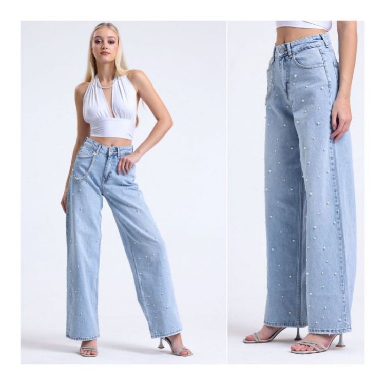 Купить Джинсы i8denim Women 51661 l.blue на obuv-plus.com.ua