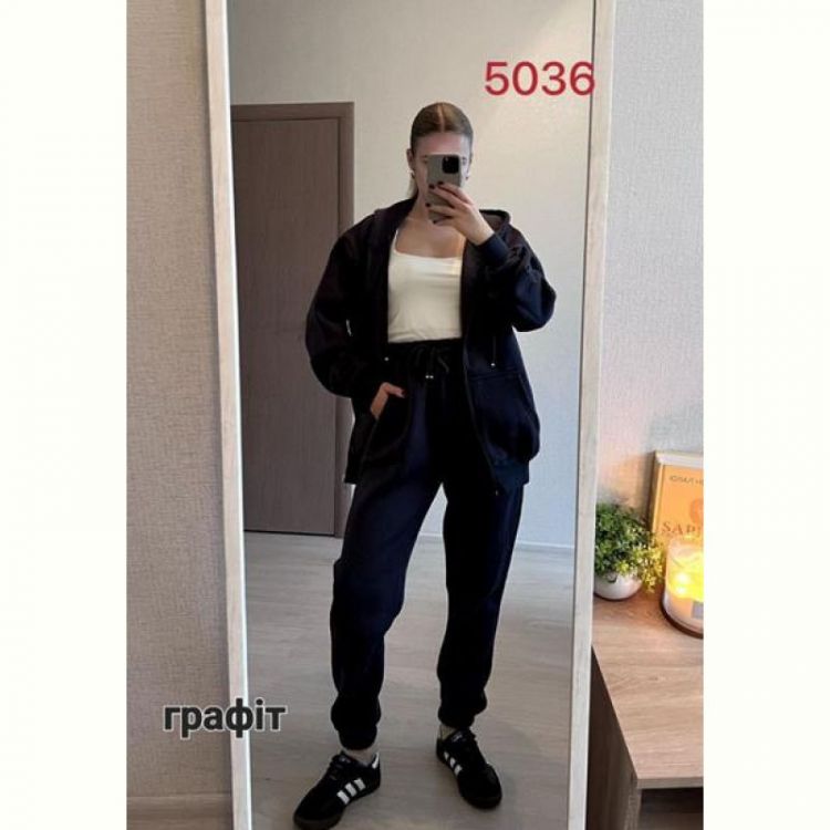 Купить Костюм спорт FSN 5036 d.grey на obuv-plus.com.ua