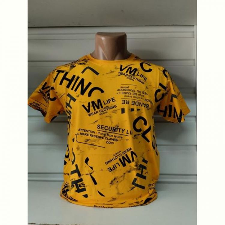 Купить Футболка Panda 1888 yellow на obuv-plus.com.ua
