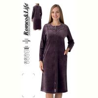 Купить Халат Cotpark 3954 violet на obuv-plus.com.ua