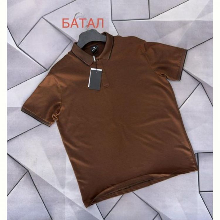 Купить Футболка Rassul 67134 brown на obuv-plus.com.ua