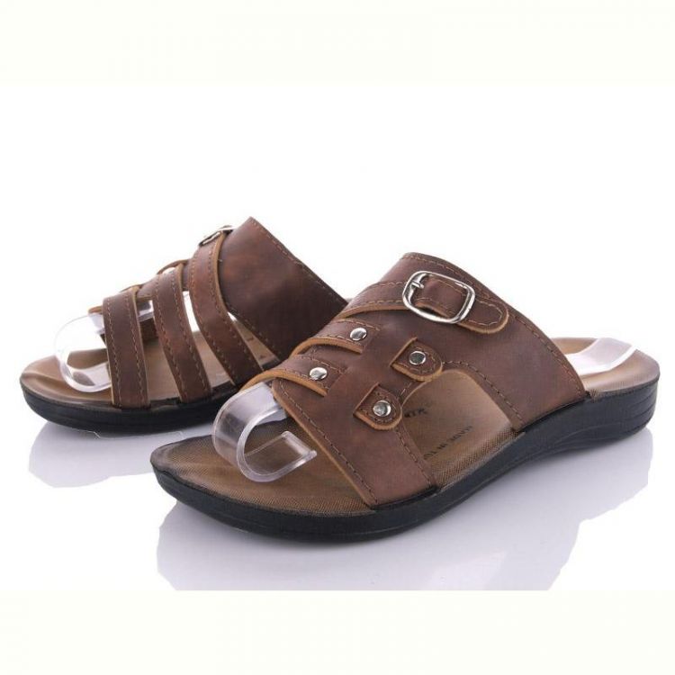 Купить Шлепанцы Malibu Polomax pr brown на obuv-plus.com.ua