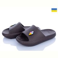 Купить Шлепанцы Cross 022 коричневий на obuv-plus.com.ua