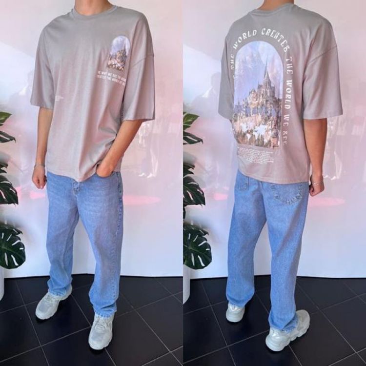 Купить Футболка i8denim 2049 grey на obuv-plus.com.ua