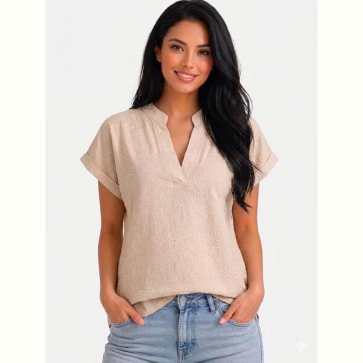 Купить Футболка LeVisha 26007 beige на obuv-plus.com.ua